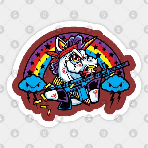 Rainbo: First Blood Sticker by harebrained